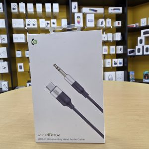 USB-C Silicone Alloy Head Audio Cable