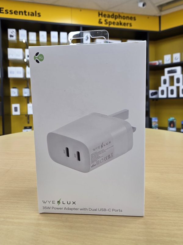 35W Power Adaptor with Dual USB-C Ports