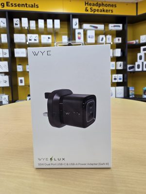 32W Dual Port USB-C & USB-A Power Adaptor (GaN 111)