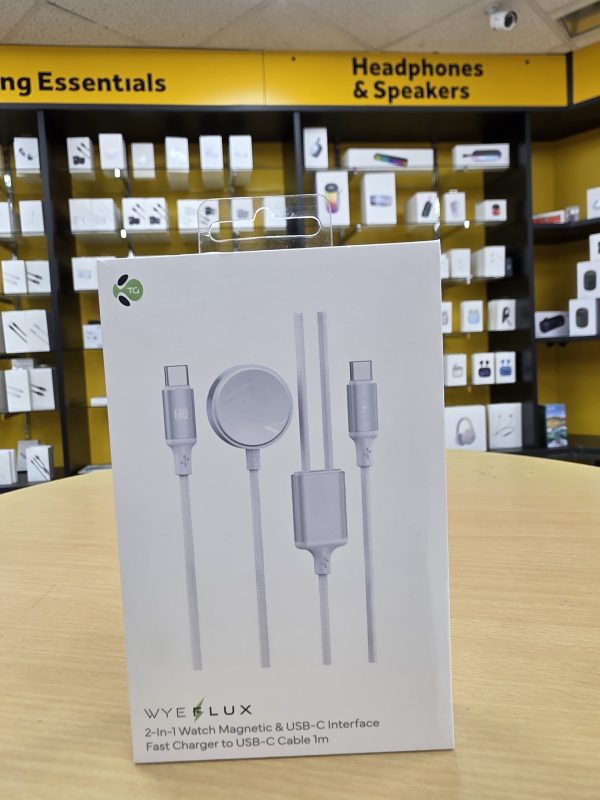 20251017_121212 2-in-1 Watch Magnetic USB-C Charger Cable for Apple Watch 1m | Fast Charging in Taunton