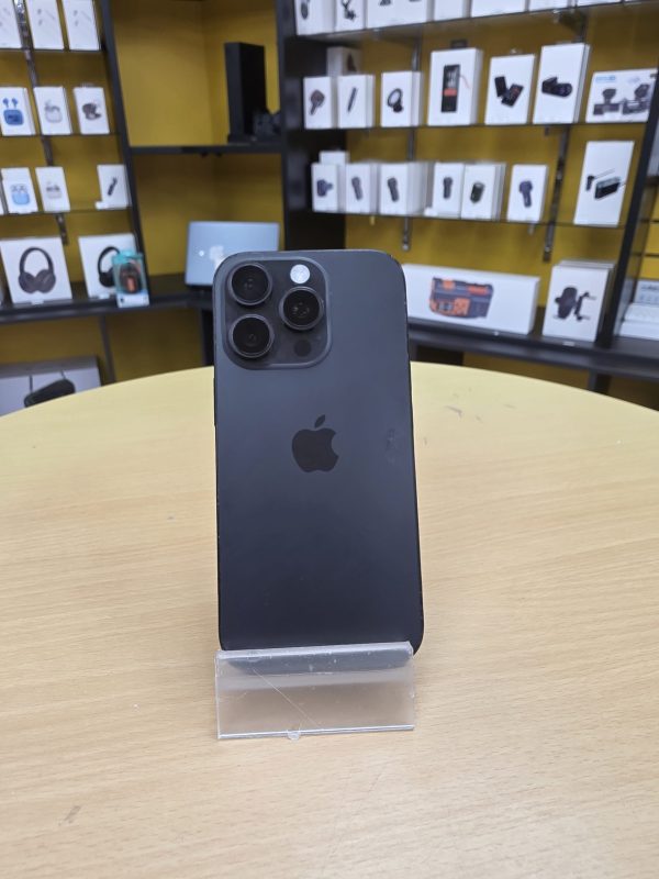 Refurb iPhone 16 Pro Taunton Black 128GB Apple smartphone fully tested