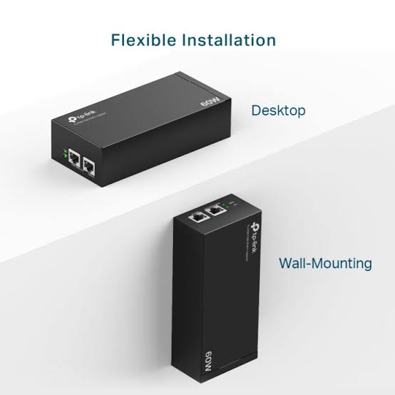 TP-Link Omada Gigabit PoE++ Injector (POE170S) – 60W IEEE 802.3bt PoE Injector