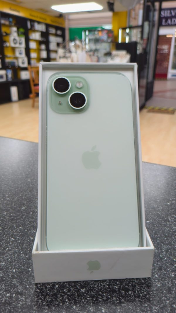 iPhone 15 128GB unlocked smartphone in good condition